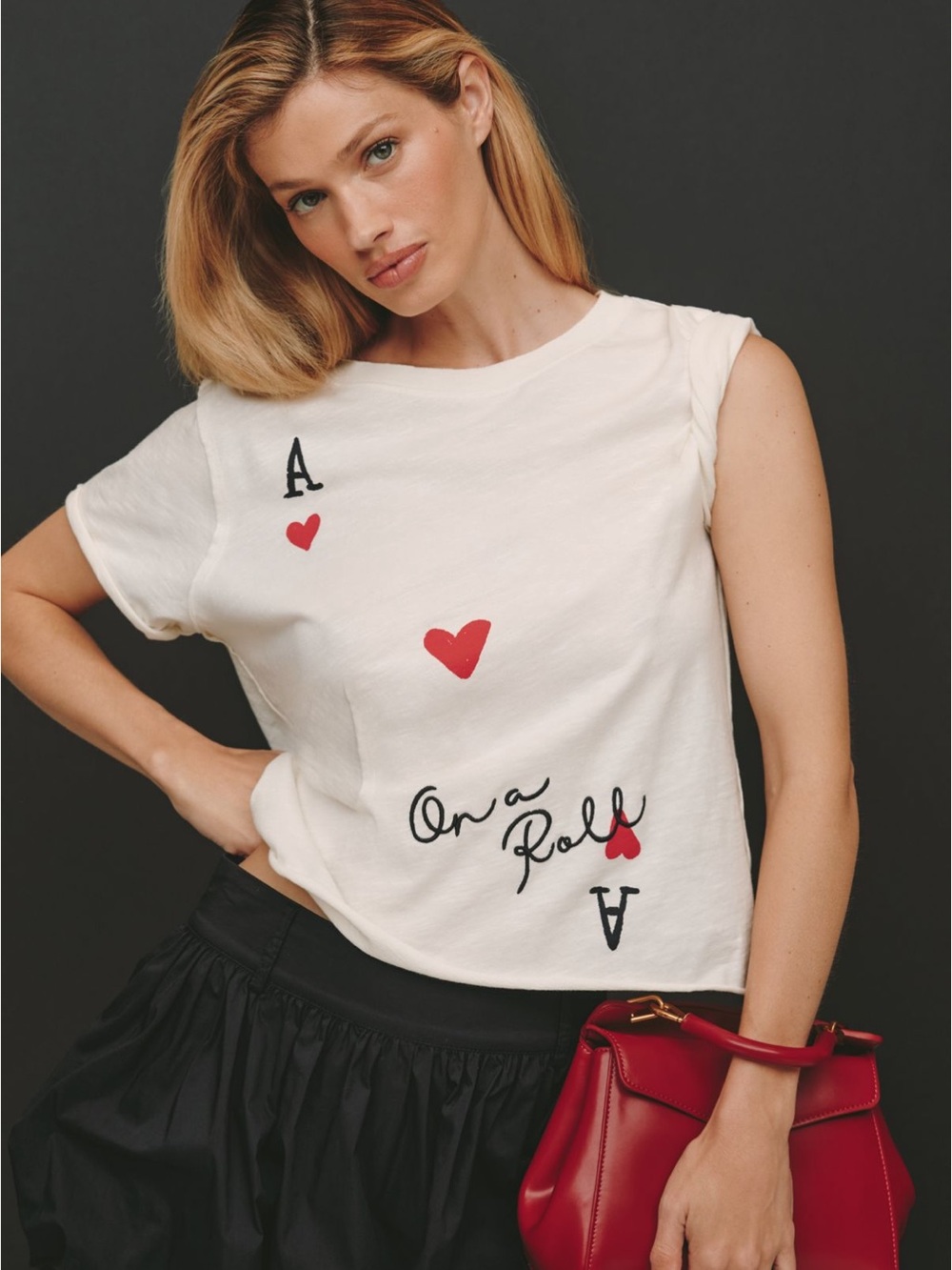 Anthropologie Jordan Nickson X Maeve Ace Tee